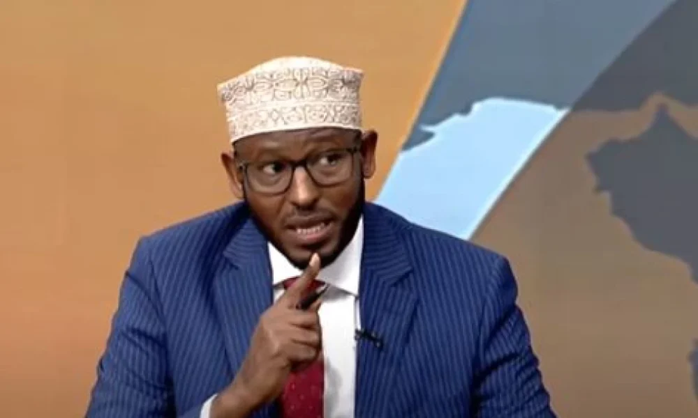 Council of Governors (CoG) Chairperson Ahmed Abdullahi, in an interview with Citizen TV on February 6, 2024. | FILE