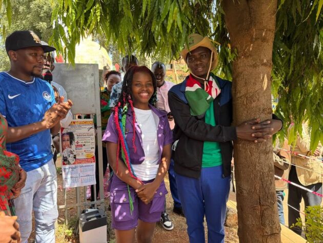 Truphena Muthoni feels threatened, she just had to pay a visit to Pastor James Irungu in Murang'a as he attempts to set an 80-hour tree-hugging record.